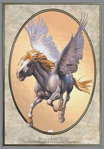 Pegasus Token (White 1/1)⁣ - Unglued⁣ (Token)