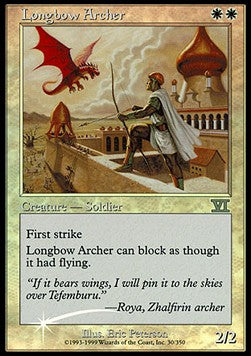 Longbow Archer⁣ - Friday Night Magic Promos⁣ (Uncommon)