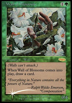 Wall of Blossoms - Friday Night Magic Promos (Rare)