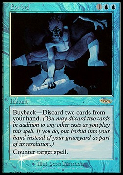 Forbid⁣ - Friday Night Magic Promos⁣ (Rare)