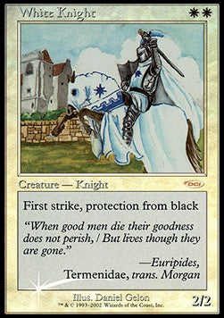 White Knight⁣ - Friday Night Magic Promos⁣ (Rare)