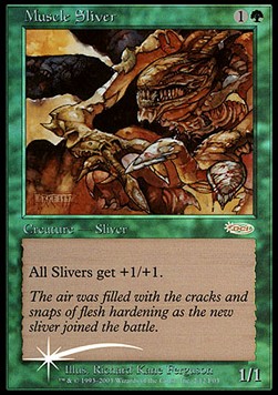 Muscle Sliver⁣ - Friday Night Magic Promos⁣ (Rare)