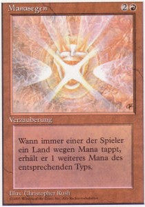 Mana Flare⁣ - Foreign White Bordered⁣ (Rare)