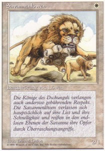 Savannah Lions⁣ - Foreign White Bordered⁣ (Rare)
