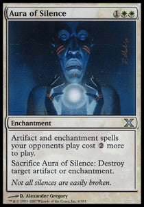 Aura of Silence⁣ - Tenth Edition⁣ (Uncommon)⁣ [6]