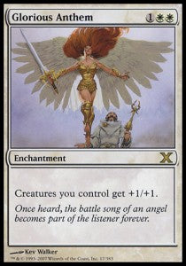 Glorious Anthem⁣ - Tenth Edition⁣ (Rare)⁣ [17]
