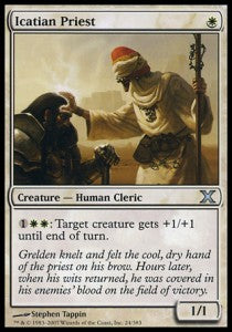 Icatian Priest⁣ - Tenth Edition⁣ (Uncommon)⁣ [24]