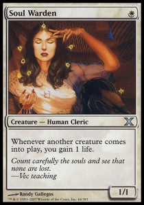 Soul Warden⁣ - Tenth Edition⁣ (Uncommon)⁣ [44]
