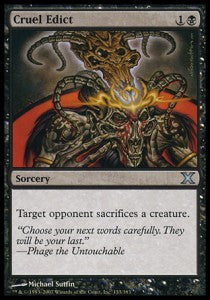 Cruel Edict⁣ - Tenth Edition⁣ (Uncommon)⁣ [133]