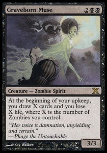 Graveborn Muse⁣ - Tenth Edition⁣ (Rare)⁣ [145]