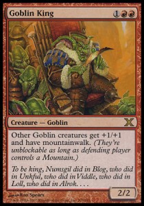 Goblin King⁣ - Tenth Edition⁣ (Rare)⁣ [207]