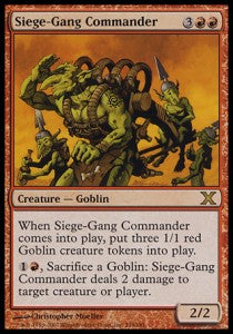 Siege-Gang Commander⁣ - Tenth Edition⁣ (Rare)⁣ [234]