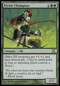 Elvish Champion⁣ - Tenth Edition⁣ (Rare)⁣ [261]