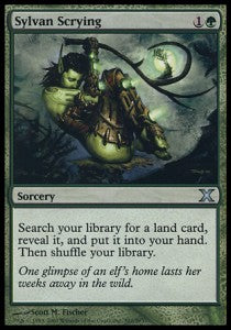 Sylvan Scrying⁣ - Tenth Edition⁣ (Uncommon)⁣ [302]