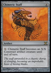 Chimeric Staff⁣ - Tenth Edition⁣ (Rare)⁣ [313]
