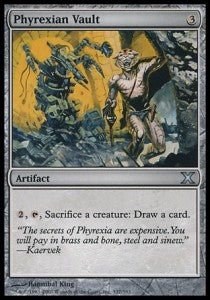 Phyrexian Vault⁣ - Tenth Edition⁣ (Uncommon)⁣ [337]