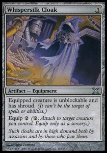 Whispersilk Cloak⁣ - Tenth Edition⁣ (Uncommon)⁣ [345]