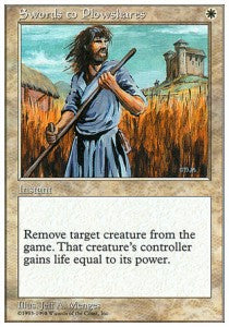 Swords to Plowshares⁣ - Anthologies⁣ (Uncommon)⁣ [58]