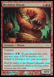 Reckless Wurm⁣ - Gateway Promos⁣ (Rare)⁣ [7]
