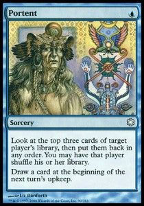 Portent⁣ - Coldsnap Theme Decks⁣ (Common)⁣ [15]