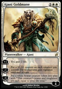 Ajani Goldmane⁣ - Lorwyn⁣ (Rare)⁣ [1]
