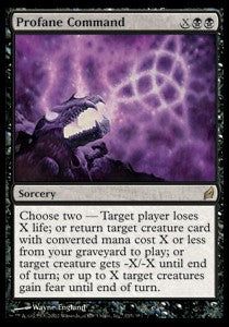 Profane Command⁣ - Lorwyn⁣ (Rare)⁣ [135]