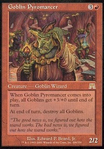 Goblin Pyromancer⁣ - Onslaught⁣ (Rare)⁣ [206]