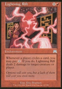 Lightning Rift⁣ - Onslaught⁣ (Uncommon)⁣ [217]