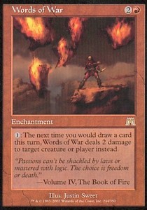 Words of War⁣ - Onslaught⁣ (Rare)⁣ [244]