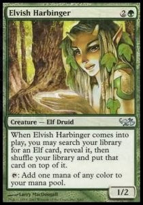 Elvish Harbinger⁣ - Duel Decks: Elves vs. Goblins⁣ (Uncommon)⁣ [4]