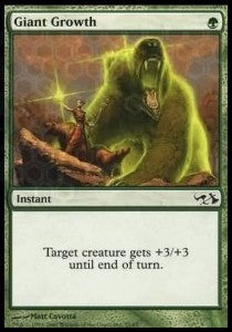 Giant Growth⁣ - Duel Decks: Elves vs. Goblins⁣ (Common)⁣ [21]