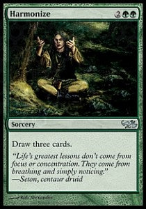 Harmonize⁣ - Duel Decks: Elves vs. Goblins⁣ (Uncommon)⁣ [22]