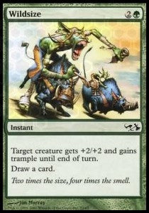 Wildsize⁣ - Duel Decks: Elves vs. Goblins⁣ (Common)⁣ [23]