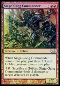 Siege-Gang Commander⁣ - Duel Decks: Elves vs. Goblins⁣ (Rare)⁣ [32]