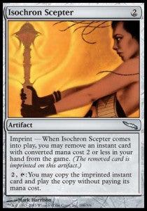 Isochron Scepter⁣ - Mirrodin⁣ (Uncommon)⁣ [188]