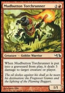Mudbutton Torchrunner⁣ - Duel Decks: Elves vs. Goblins⁣ (Common)⁣ [46]