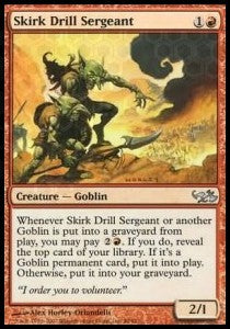 Skirk Drill Sergeant⁣ - Duel Decks: Elves vs. Goblins⁣ (Uncommon)⁣ [49]
