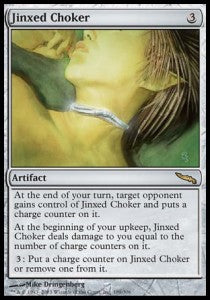 Jinxed Choker⁣ - Mirrodin⁣ (Rare)⁣ [189]