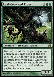 Leaf-Crowned Elder⁣ - Morningtide⁣ (Rare)⁣ [128]