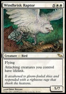 Windbrisk Raptor⁣ - Shadowmoor⁣ (Rare)⁣ [26]