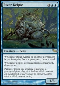 River Kelpie⁣ - Shadowmoor⁣ (Rare)⁣ [49]
