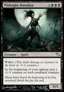 Midnight Banshee⁣ - Shadowmoor⁣ (Rare)⁣ [72]