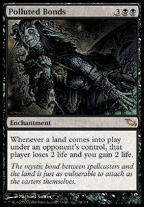 Polluted Bonds⁣ - Shadowmoor⁣ (Rare)⁣ [74]