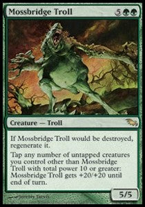 Mossbridge Troll⁣ - Shadowmoor⁣ (Rare)⁣ [123]