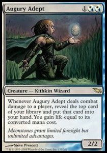 Augury Adept⁣ - Shadowmoor⁣ (Rare)⁣ [137]