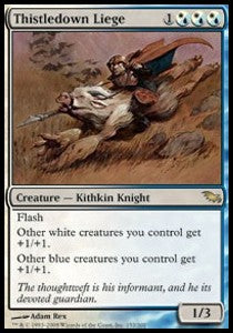 Thistledown Liege⁣ - Shadowmoor⁣ (Rare)⁣ [153]