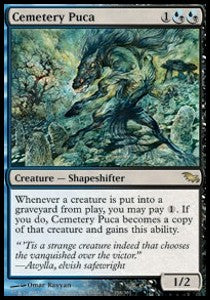 Cemetery Puca⁣ - Shadowmoor⁣ (Rare)⁣ [158]