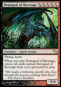Demigod of Revenge⁣ - Shadowmoor⁣ (Rare)⁣ [183]