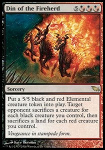 Din of the Fireherd⁣ - Shadowmoor⁣ (Rare)⁣ [184]