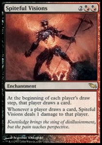 Spiteful Visions⁣ - Shadowmoor⁣ (Rare)⁣ [198]